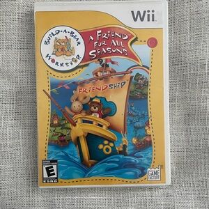 Build-A-Bear A Friend Fur All Seasons (Wii) - Yellow Blue